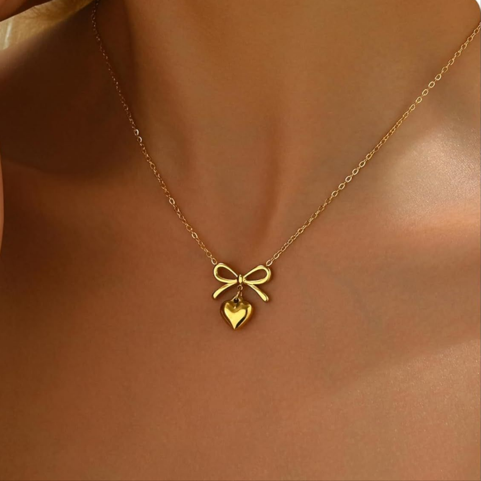 Golden Heart Necklace