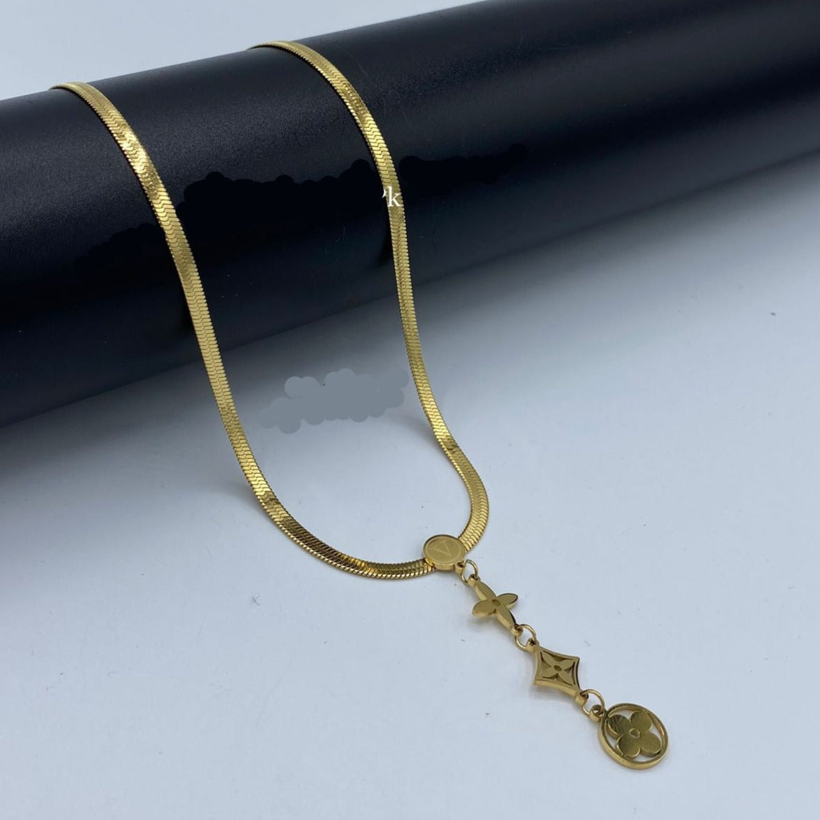 Stainless Steel LV Pendant
