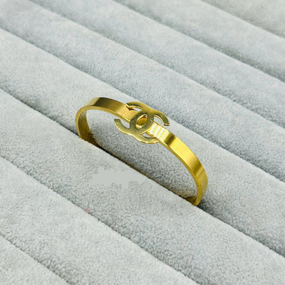Stainless Steel Golden Grace Handcuff