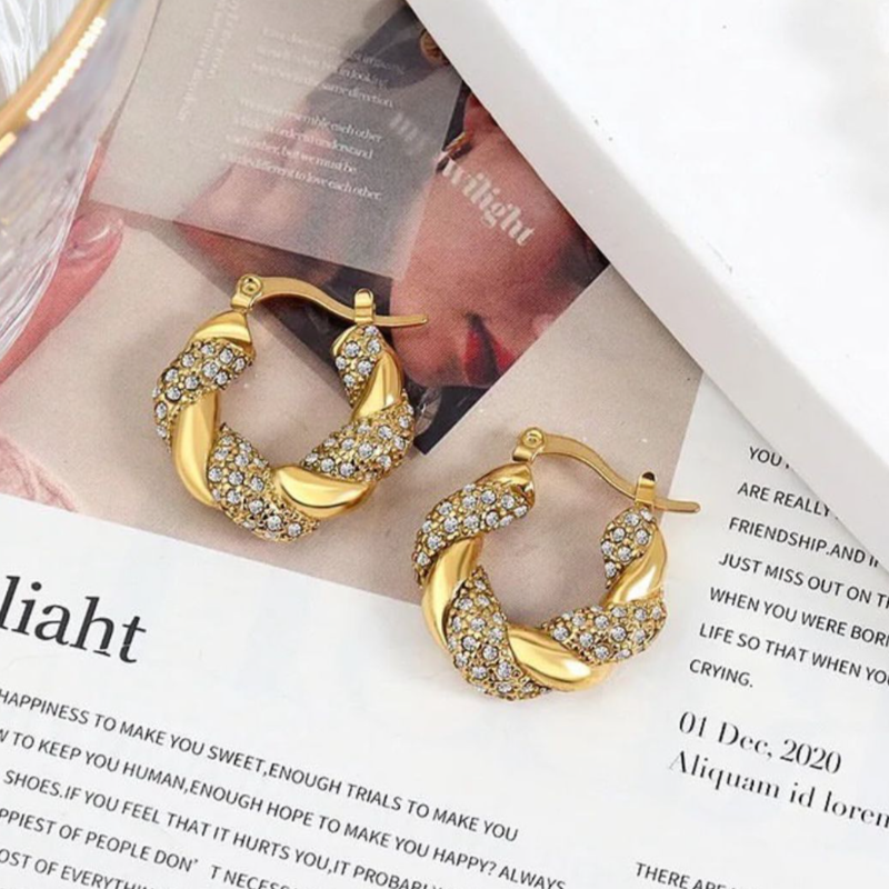 Luxury Twilight Hoops