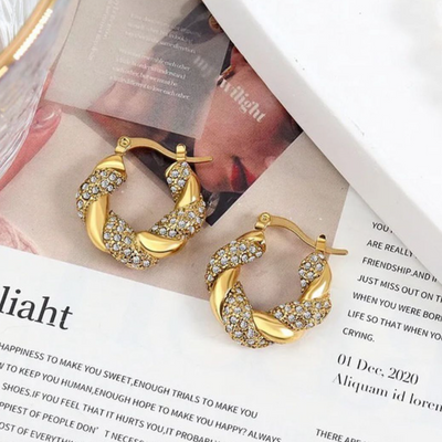 Luxury Twilight Hoops