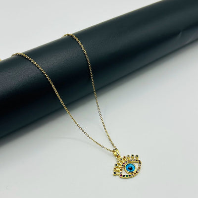 Stainless Steel Eye Pendants