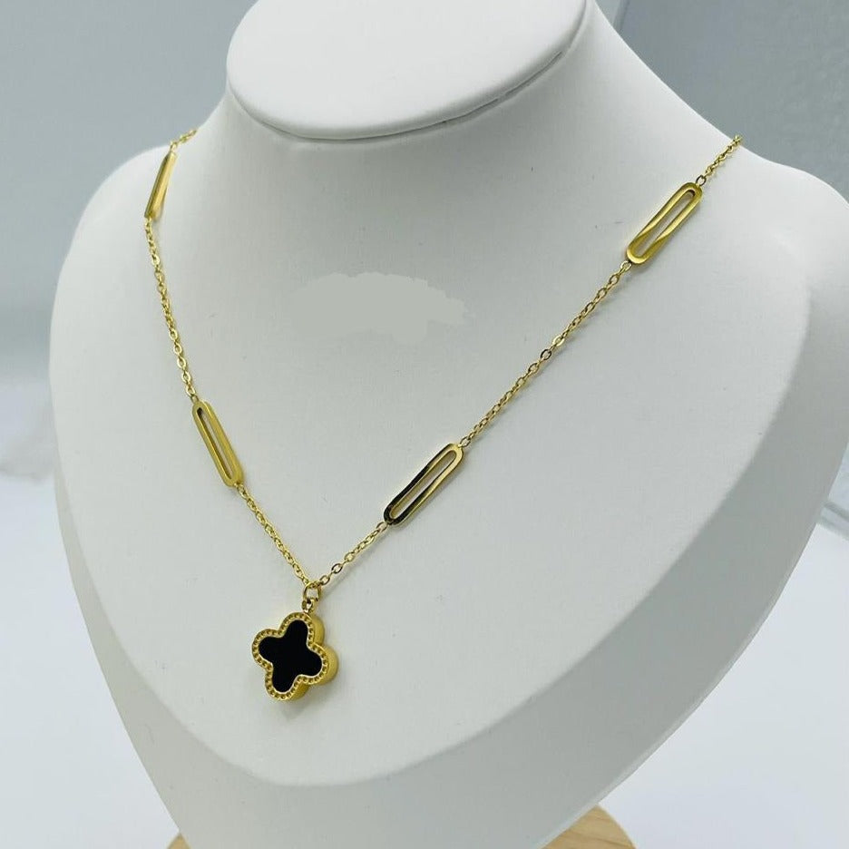 Stainless Steel Clover Pendants