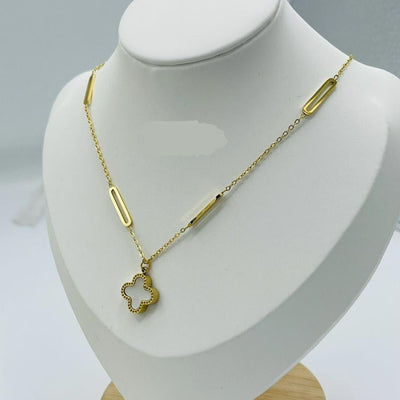 Stainless Steel Clover Pendants