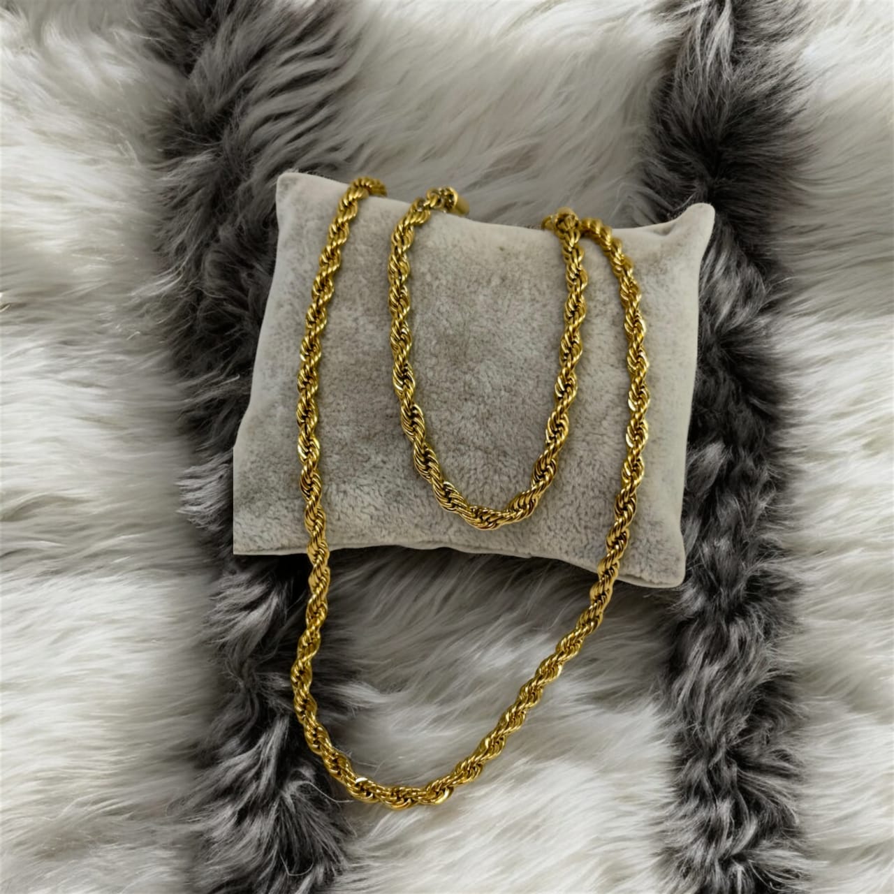 Stainless Steel Rope Necklace