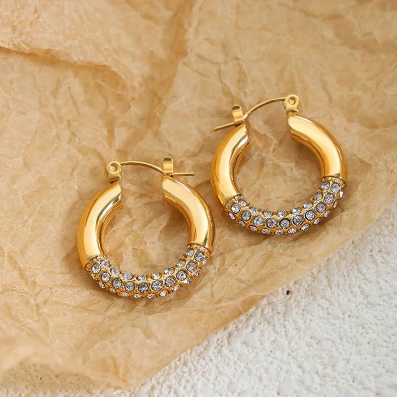 Stainless Steel E18 Earings