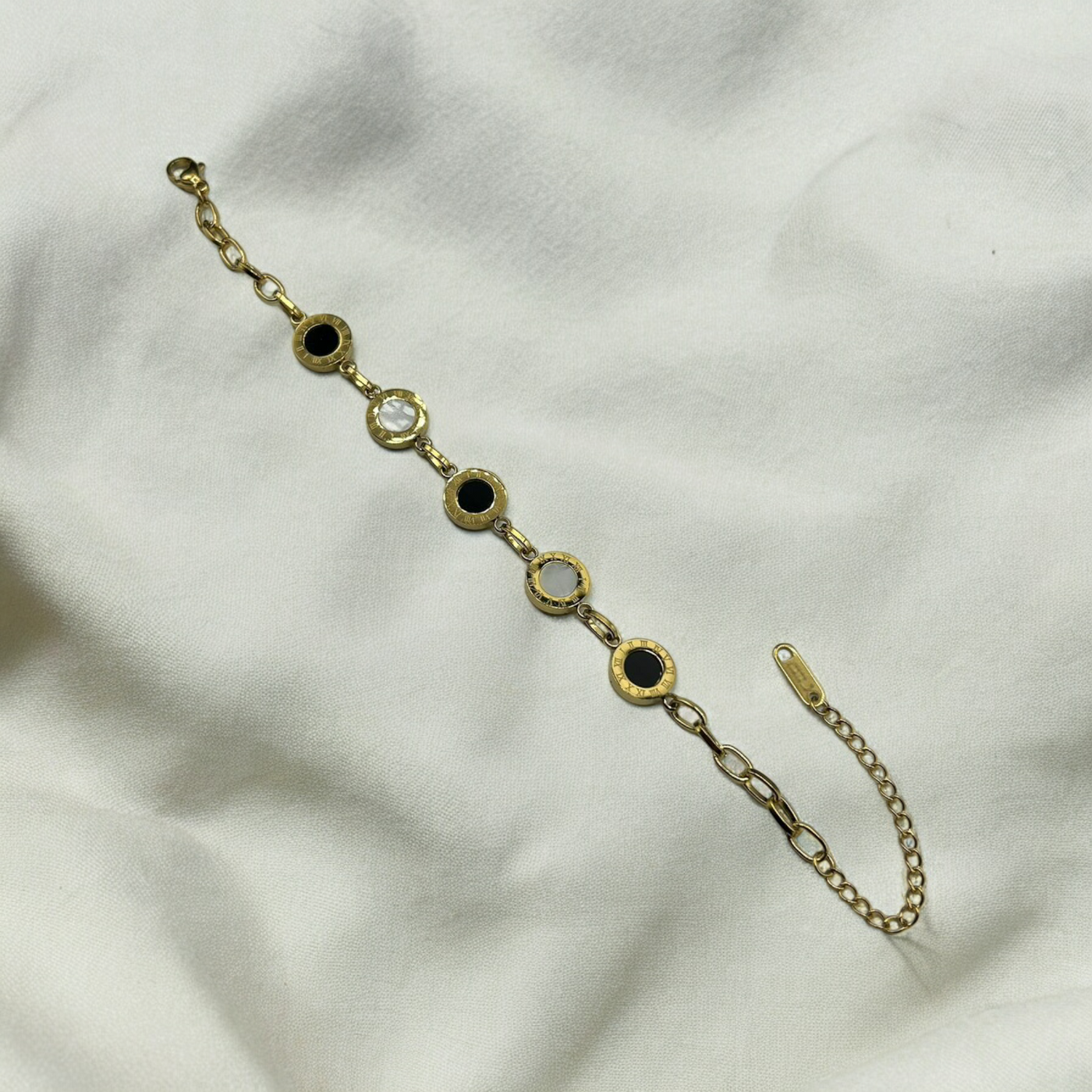 Stainless Steel Roman Bracelet