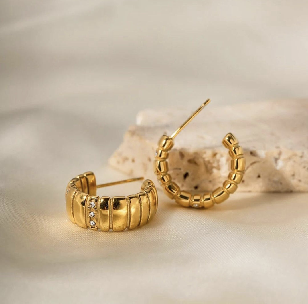 Stainless Steel E3 Earings