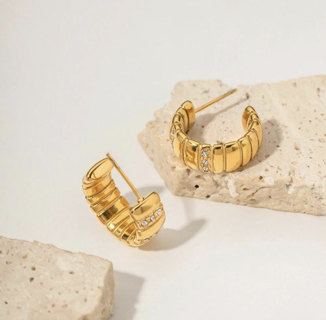 Stainless Steel E3 Earings