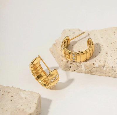 Stainless Steel E3 Earings