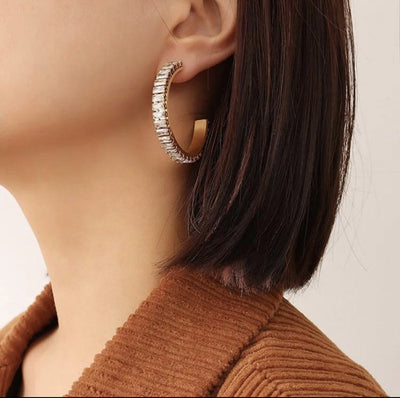 Stainless Steel E11 Earings
