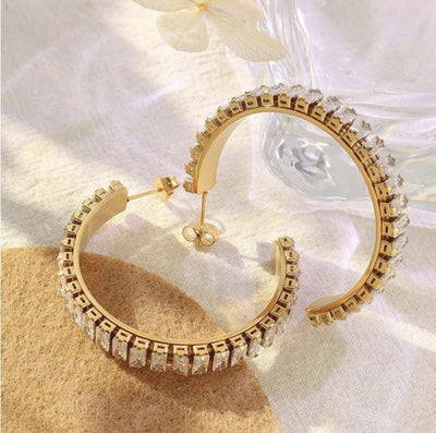 Stainless Steel E11 Earings