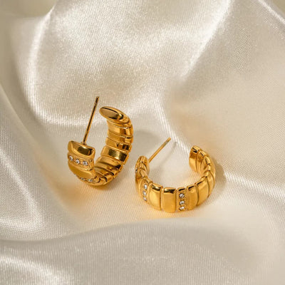 Stainless Steel E3 Earings