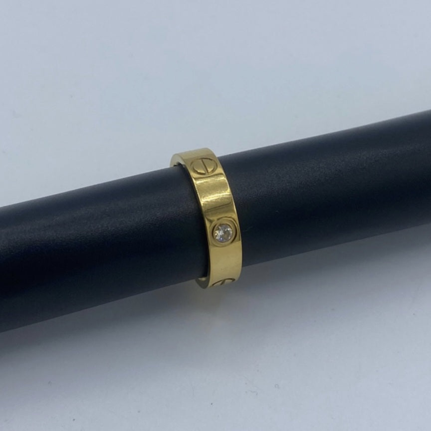 Stainless Steel Cartier Ring