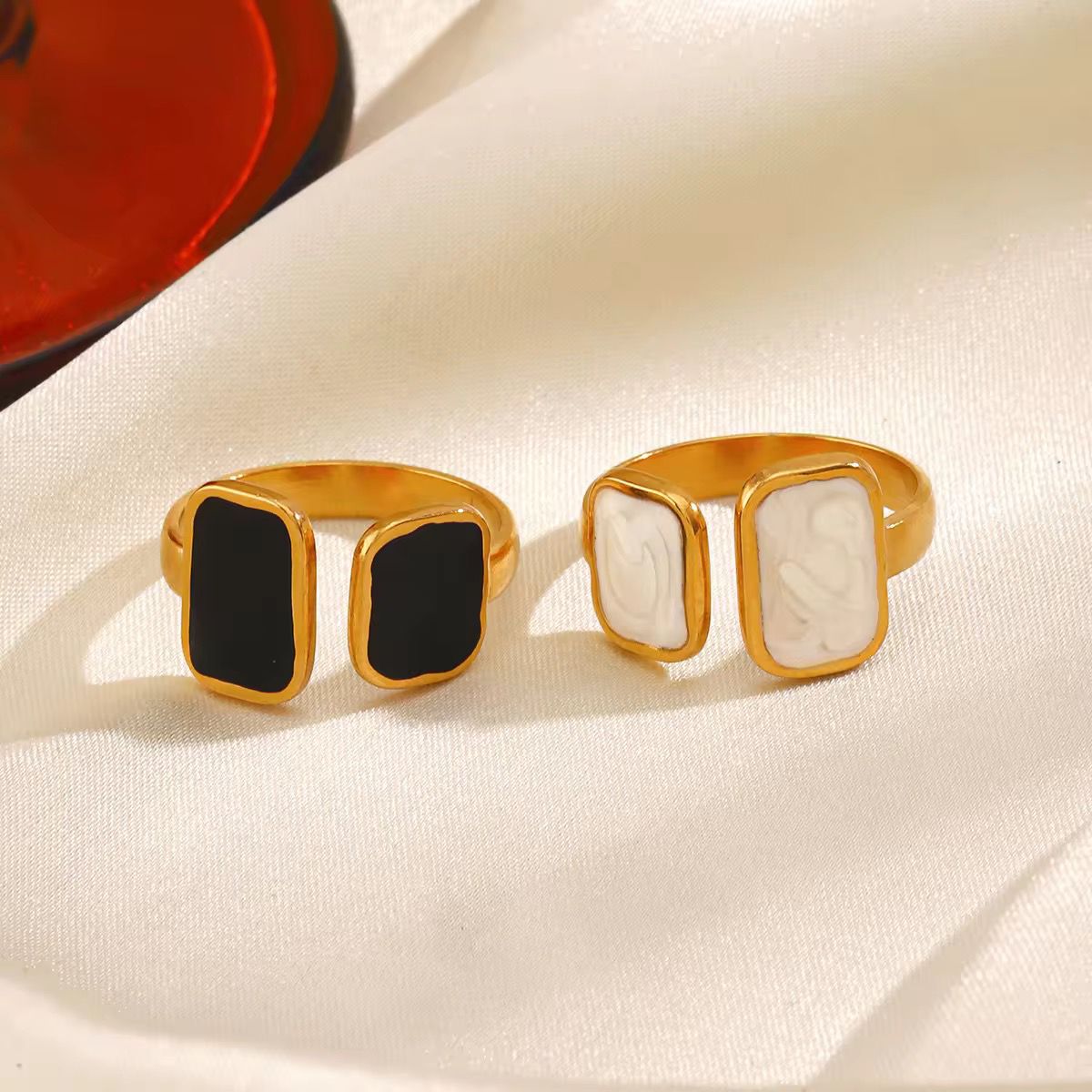 Premium Double Stone Rings