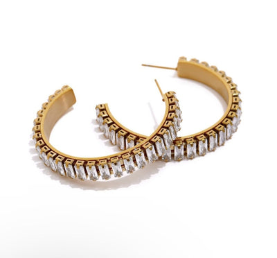 Stainless Steel E11 Earings