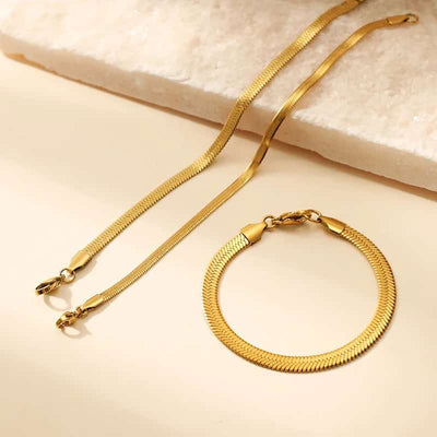 Plain Snake Chain Bracelet
