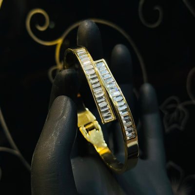 Stainless Steel All Crystal Luxe