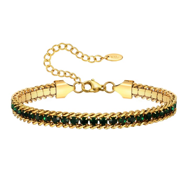 Crystal Node Bracelet