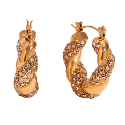 Luxury Twilight Hoops