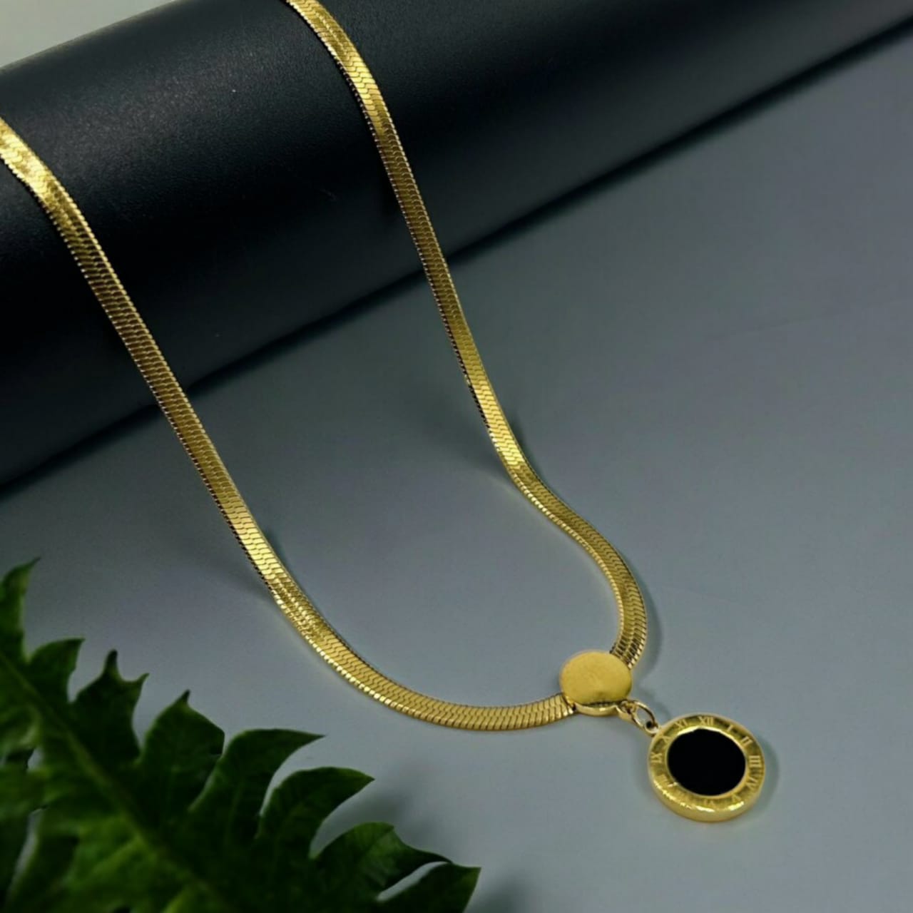 Stainless Steel Roman Necklace