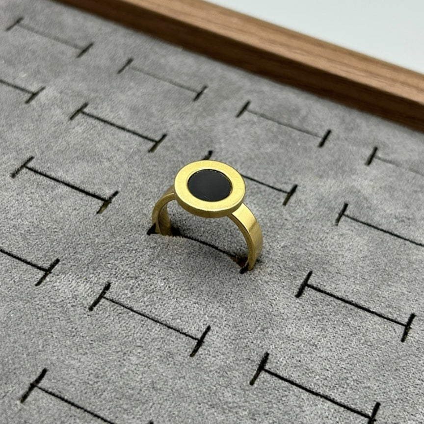 Stainless Steel Clover Ring